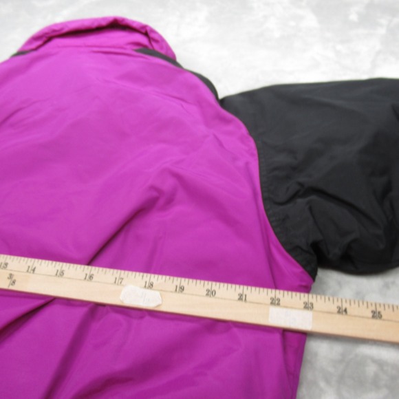 Columbia Jacket Women Large Purple Insulated Removable Liner Reversible 3in1 VTG - Picture 15 of 16